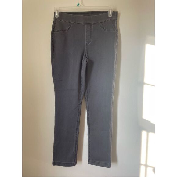 Gloria Vanderbilt PM Casual Gray Stretch Pant - Picture 1 of 3